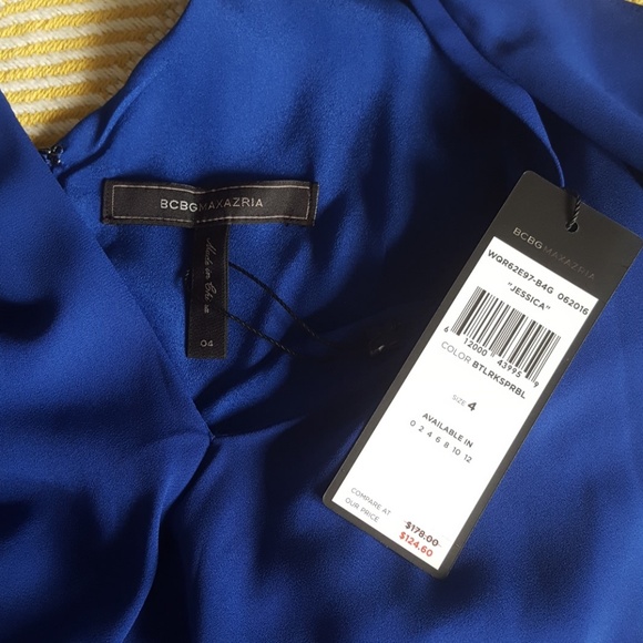 BCBG "Jessica" Royal Blue Dress - Picture 5 of 7